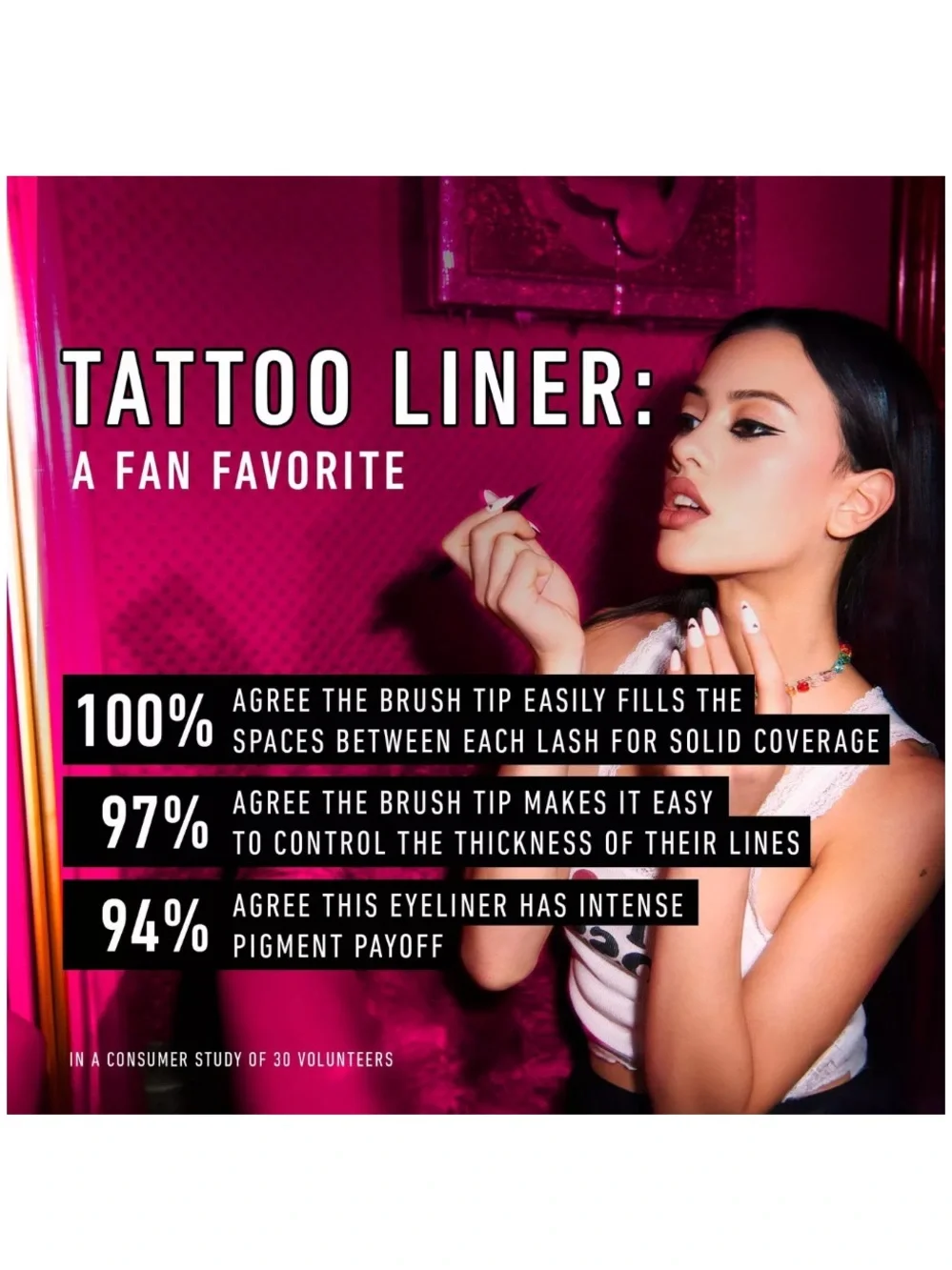 KVD Beauty Tattoo Liner Waterproof Liquid Eyeliner - Trouper Black. NWT!